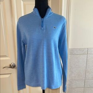 Vineyard Vines kids XL Blue Quarter-Zip long sleeve Pullover